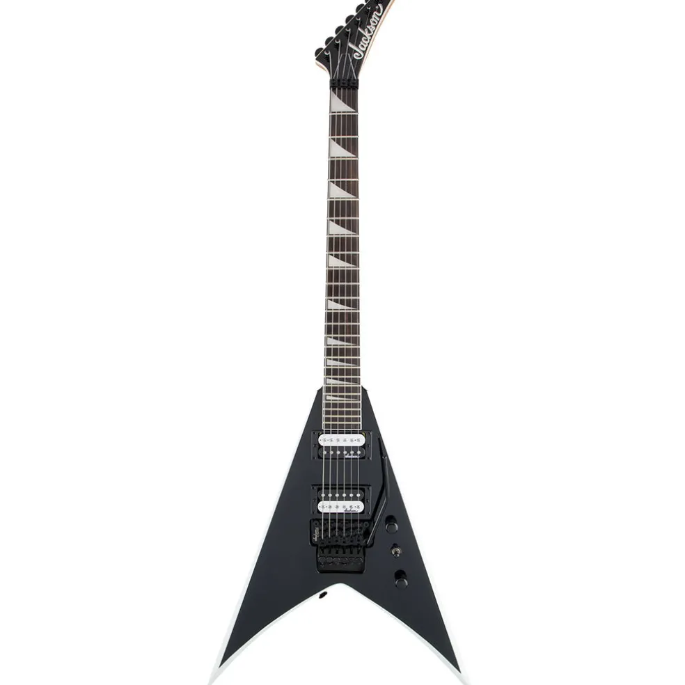 Jackson - JS Series King V JS32, Amaranth Fingerboard, Black with White Bevels | Electric Guitars | 2910124572