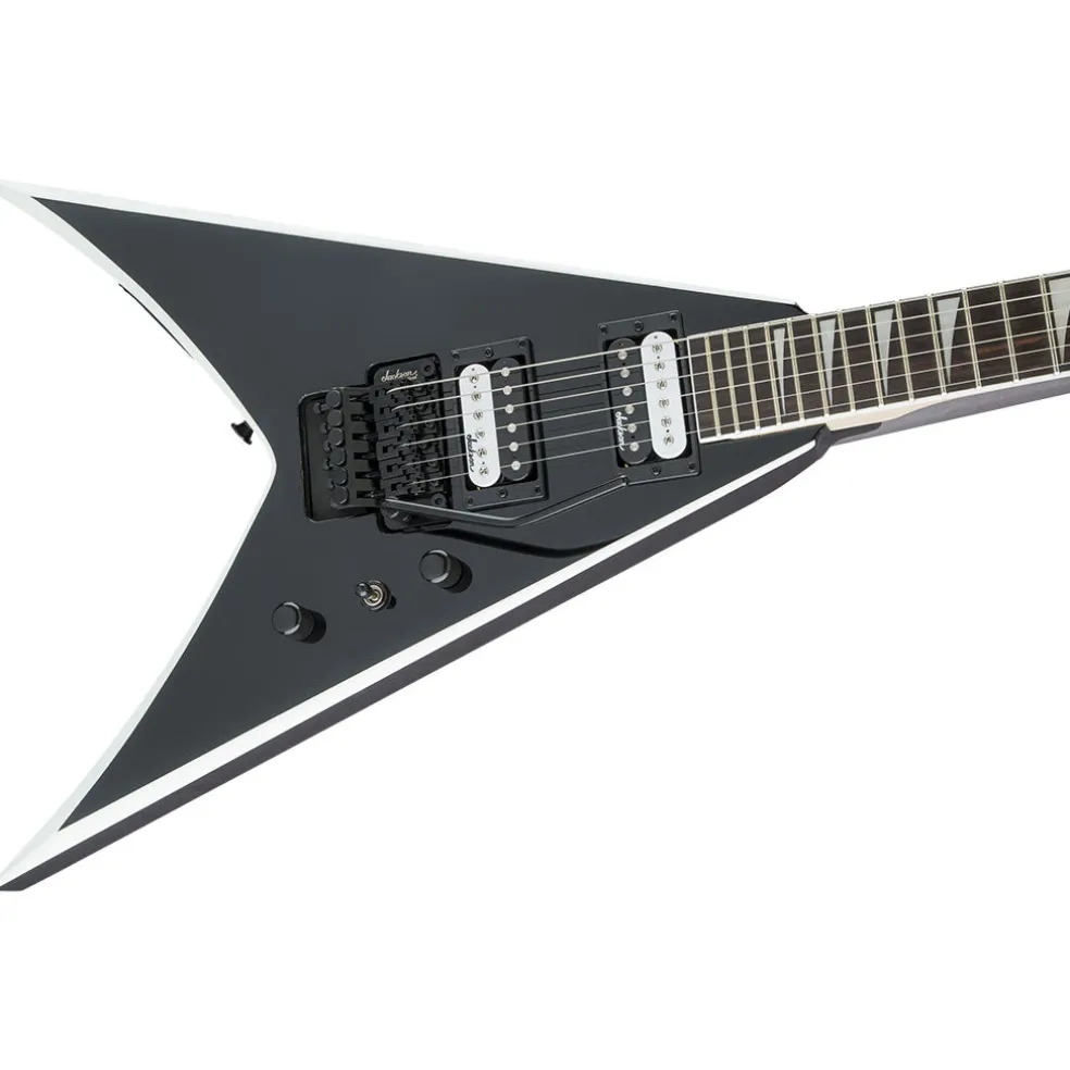 Jackson - JS Series King V JS32, Amaranth Fingerboard, Black with White Bevels | Electric Guitars | 2910124572