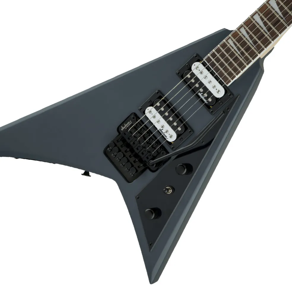 Jackson - JS Series Rhoads JS32, Amaranth Fingerboard, Satin Gray | Electric Guitars | 2910147522