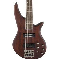 Jackson - JS Series Spectra Bass JS3V, Laurel Fingerboard, Walnut Stain | Bass Guitars | 2919005557