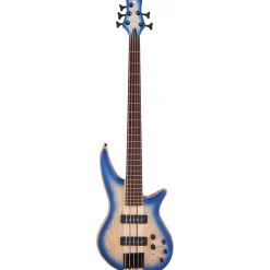 Jackson - Pro Series Spectra Bass SBA V, Caramelized Jatoba Fingerboard, Blue Burst | Bass Guitars | 2919934586