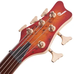 Jackson - Pro Series Spectra Bass SBP V, Caramelized Jatoba Fingerboard, Transparent Cherry Burst | Bass Guitars | 2919934515