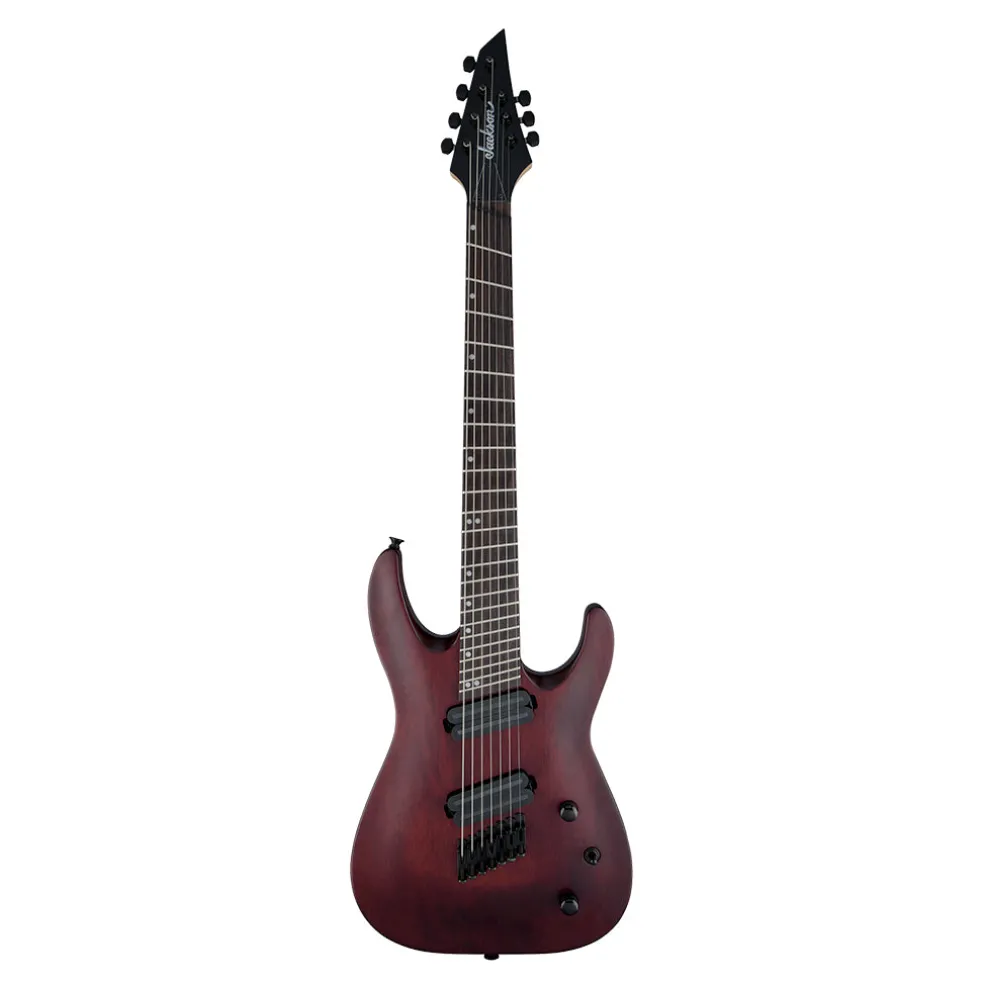 Jackson X Series Dinky Arch Top DKAF7 MS, Laurel Fingerboard, Multi-Scale, Stained Mahogany | Electric Guitars | 2911637557