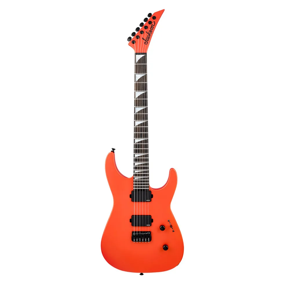 Jackson American Series Soloist SL2 HT Electric Guitar Ebony Fingerboard Satin Lambo Orange