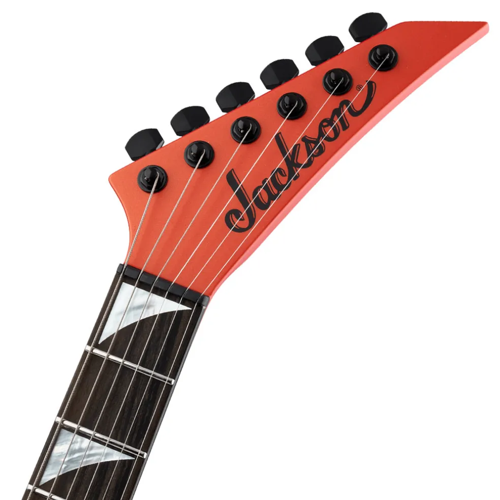 Jackson American Series Soloist SL2 HT Electric Guitar Ebony Fingerboard Satin Lambo Orange