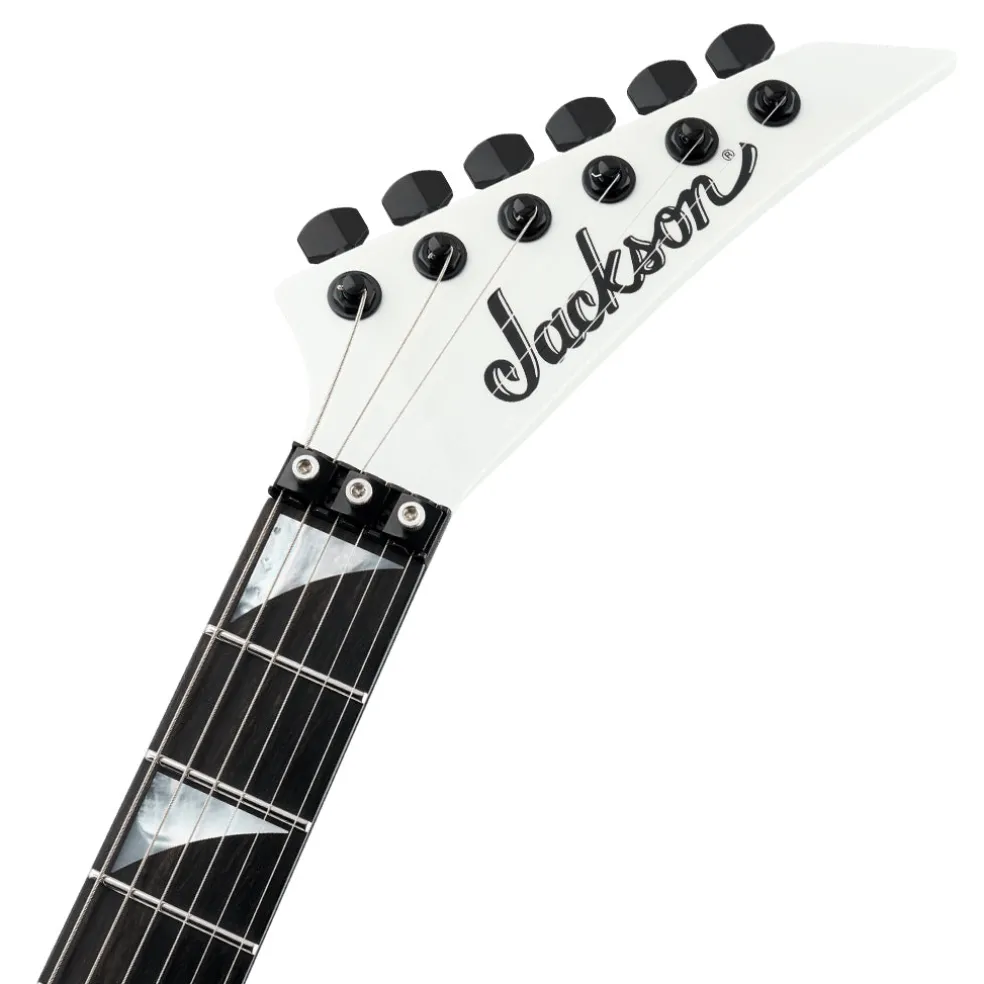 Jackson American Series Soloist SL2 DX Electric Guitar Ebony Fingerboard Snow White