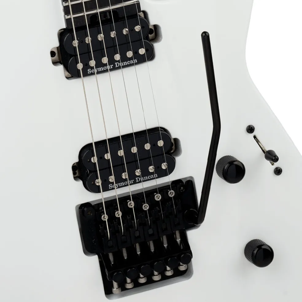 Jackson American Series Soloist SL2 DX Electric Guitar Ebony Fingerboard Snow White