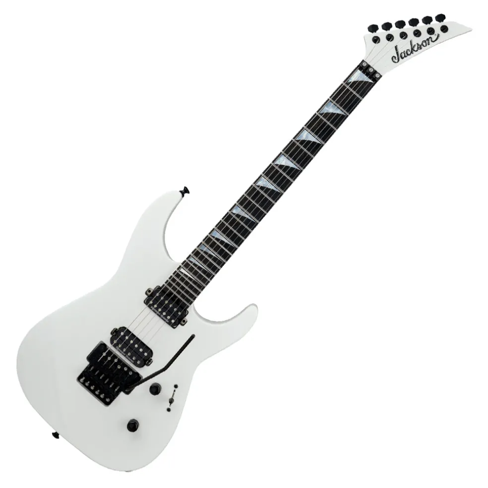 Jackson American Series Soloist SL2 DX Electric Guitar Ebony Fingerboard Snow White