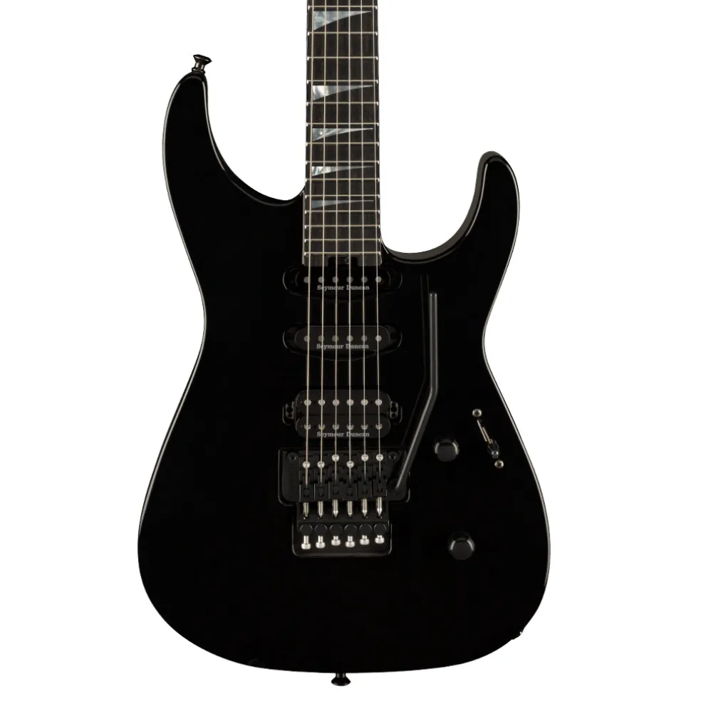 Jackson American Series Soloist SL3, Ebony Fingerboard, Gloss Black | Electric Guitars | 2802601803