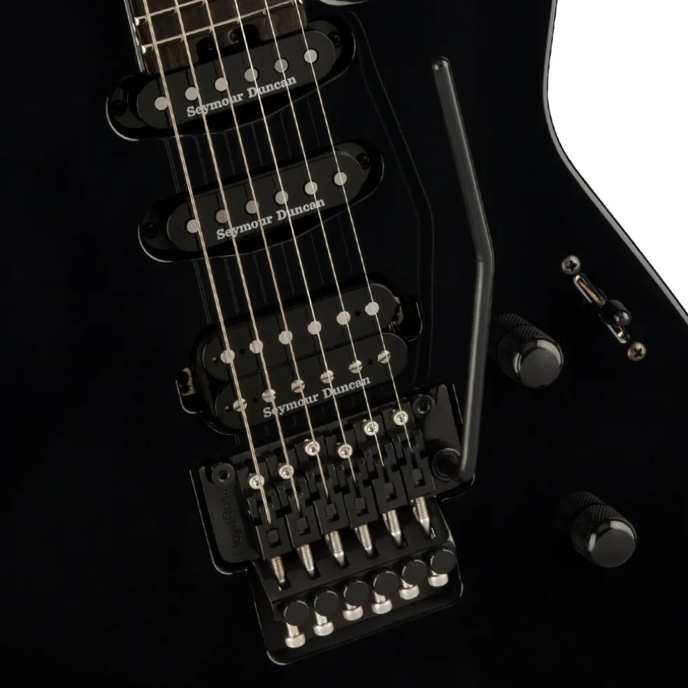 Jackson American Series Soloist SL3, Ebony Fingerboard, Gloss Black | Electric Guitars | 2802601803