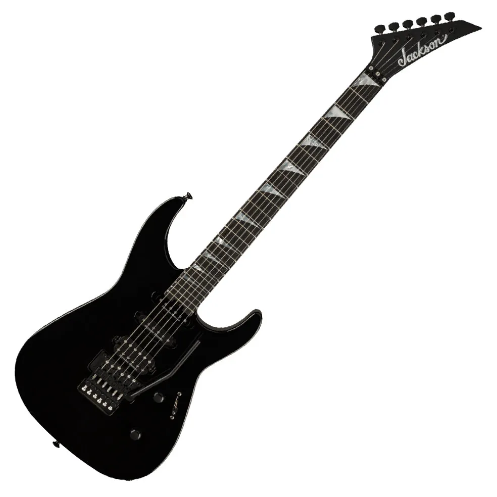 Jackson American Series Soloist SL3, Ebony Fingerboard, Gloss Black | Electric Guitars | 2802601803