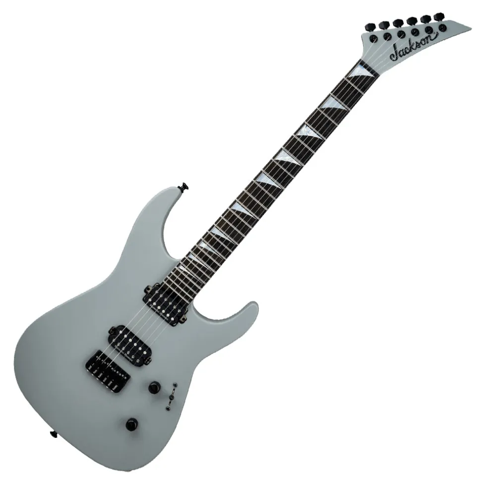 Jackson American Series Soloist SL2 DX HT Electric Guitar Ebony Fingerboard Satin Porsche Gray