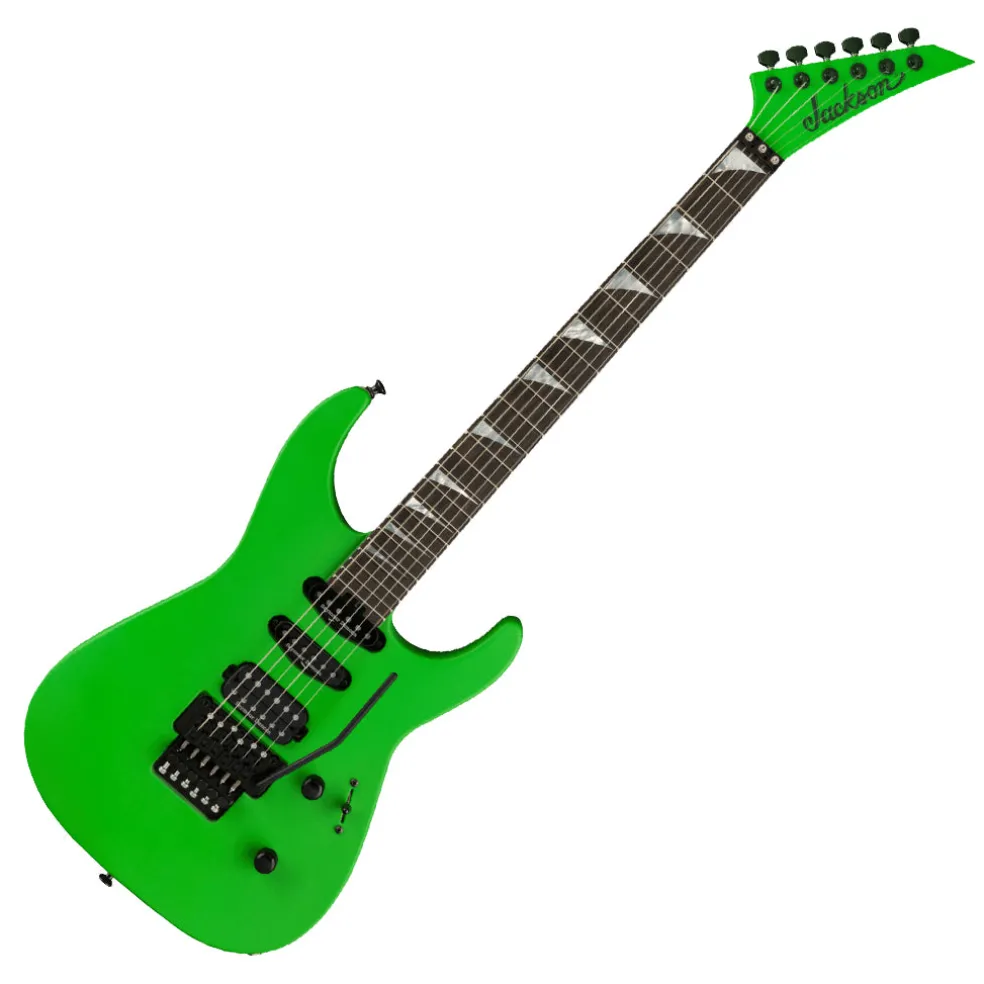 Jackson American Series Soloist SL3, Ebony Fingerboard, Satin Slime Green | Electric Guitars | 2802601825