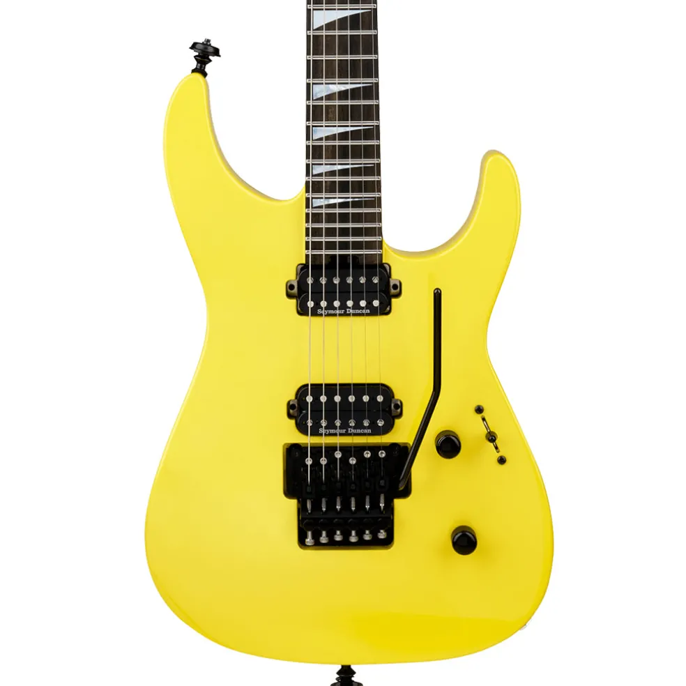 Jackson American Series Soloist SL2 DX Electric Guitar Ebony Fingerboard Lemon Ice