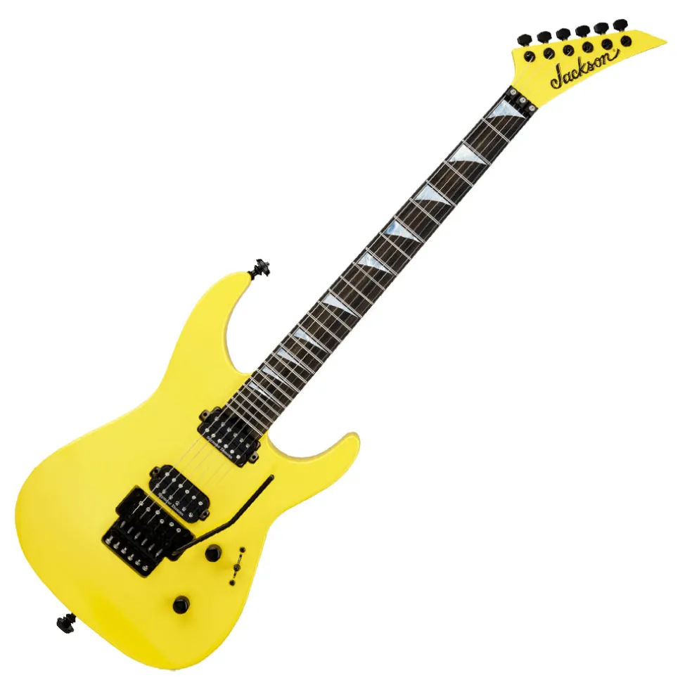 Jackson American Series Soloist SL2 DX Electric Guitar Ebony Fingerboard Lemon Ice