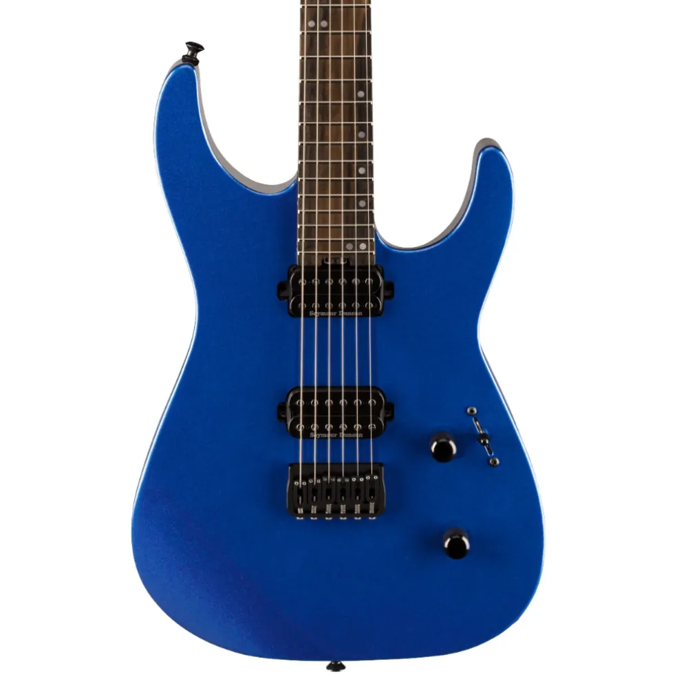 Jackson American Series Virtuoso Hardtail with Streaked Ebony Fingerboard - Mystic Blue