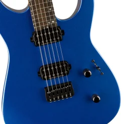 Jackson American Series Virtuoso Hardtail with Streaked Ebony Fingerboard - Mystic Blue
