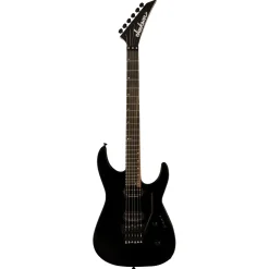 Jackson American Series Virtuoso, Streaky Ebony Fingerboard, Satin Black