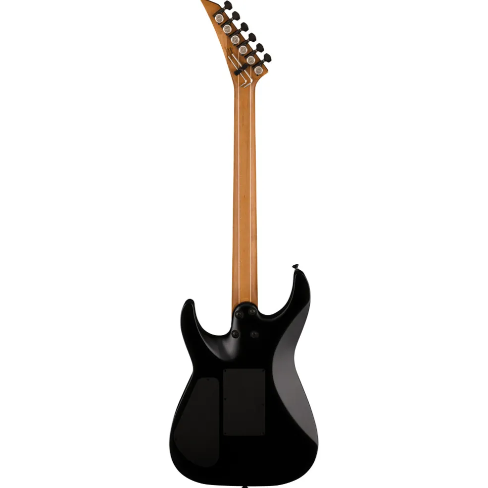 Jackson American Series Virtuoso, Streaky Ebony Fingerboard, Satin Black