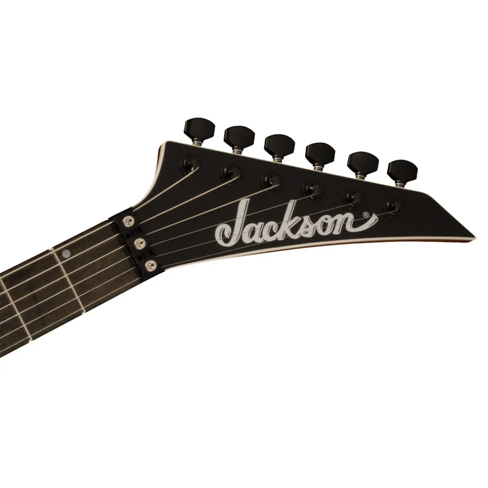 Jackson American Series Virtuoso, Streaky Ebony Fingerboard, Satin Black