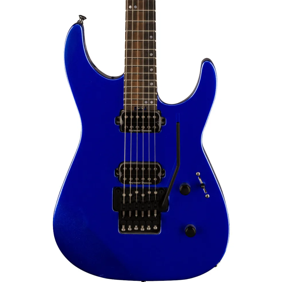 Jackson American Series Virtuoso, Streaked Ebony Fingerboard, Mystic Blue