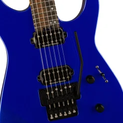 Jackson American Series Virtuoso, Streaked Ebony Fingerboard, Mystic Blue