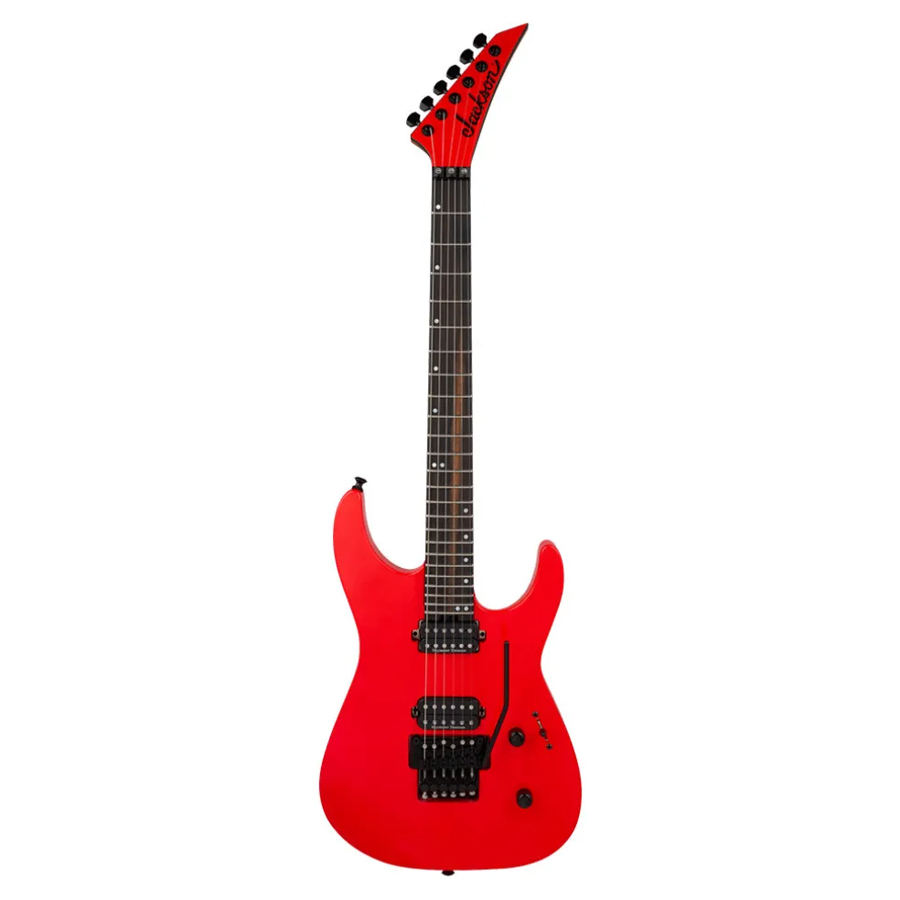 Jackson American Series Virtuoso Electric Guitar Streaked Ebony Fingerboard Rocket Red