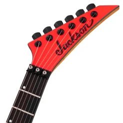 Jackson American Series Virtuoso Electric Guitar Streaked Ebony Fingerboard Rocket Red