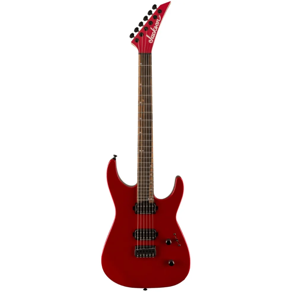 Jackson American Series Virtuoso Hardtail with Streaked Ebony Fingerboard - Red Crystal