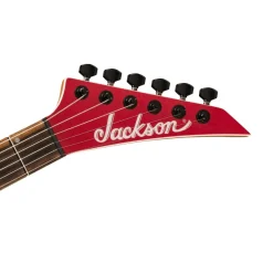 Jackson American Series Virtuoso Hardtail with Streaked Ebony Fingerboard - Red Crystal