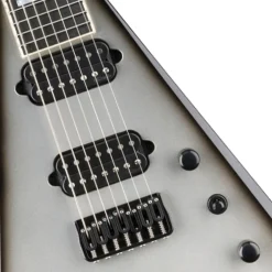 Jackson Custom Shop USA Special Edition King V 7 String Silverburst