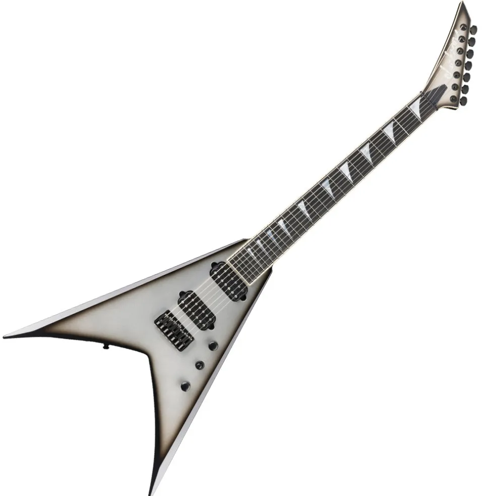 Jackson Custom Shop USA Special Edition King V 7 String Silverburst