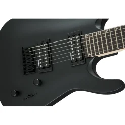 Jackson JS22-7 DKA Dinky - Satin Black - Amaranth Fretboard | Electric Guitars | 2910132568