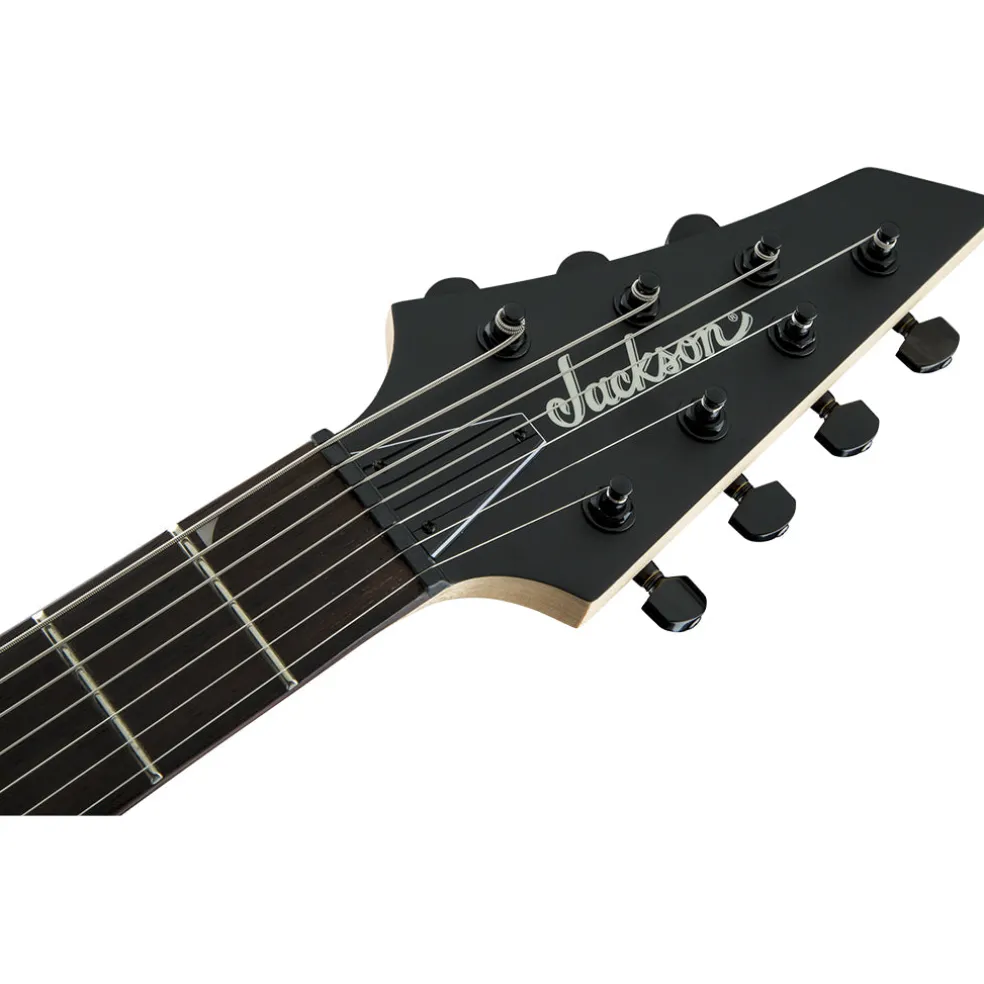 Jackson JS22-7 DKA Dinky - Satin Black - Amaranth Fretboard | Electric Guitars | 2910132568