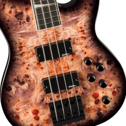 Jackson JS Series Concert Bass CB JS3P in Transparent Black Burst