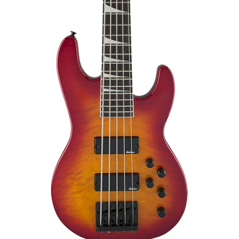 Jackson JS Series Concert Bass JS3VQ, Amaranth Fingerboard, Cherry Burst | Bass Guitars | 2919021586