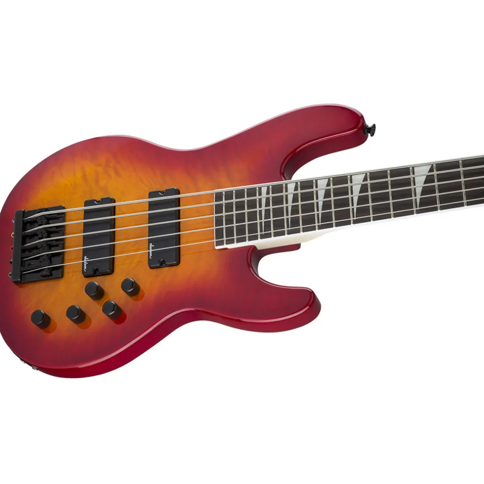 Jackson JS Series Concert Bass JS3VQ, Amaranth Fingerboard, Cherry Burst | Bass Guitars | 2919021586