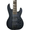 Jackson JS Series Concert Bass JS3VQ, Amaranth Fingerboard, Transparent Black Burst | Bass Guitars | 2919023585