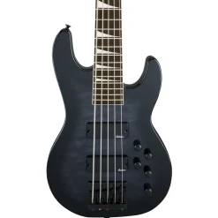 Jackson JS Series Concert Bass JS3VQ, Amaranth Fingerboard, Transparent Black Burst | Bass Guitars | 2919023585