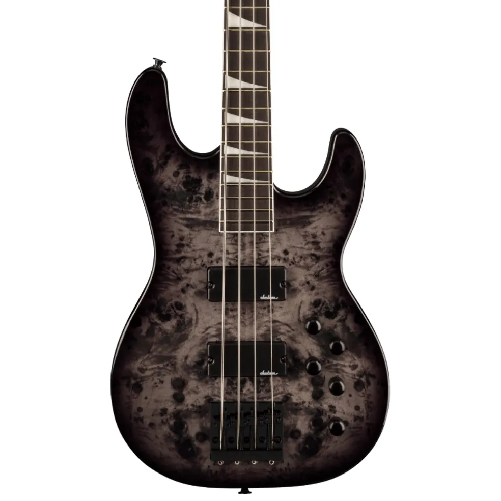 Jackson JS Series Concert Bass CB JS3P in Transparent Black