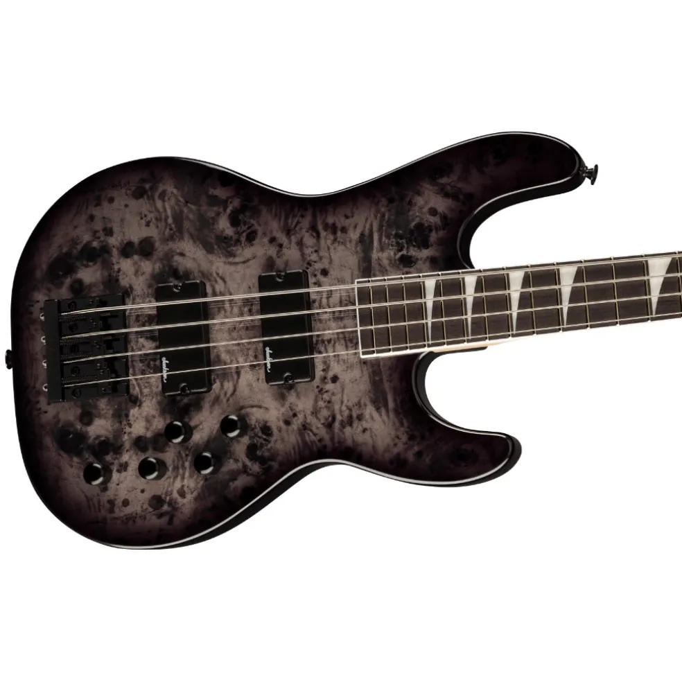 Jackson JS Series Concert Bass CB JS3P in Transparent Black