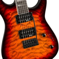 Jackson JS Series Dinky JS20 DKQ 2PT in Transparent Tobacco Burst