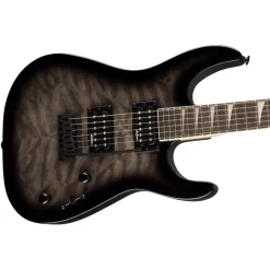 Jackson JS Series Dinky JS20 DKQ 2PT in Transparent Black Burst