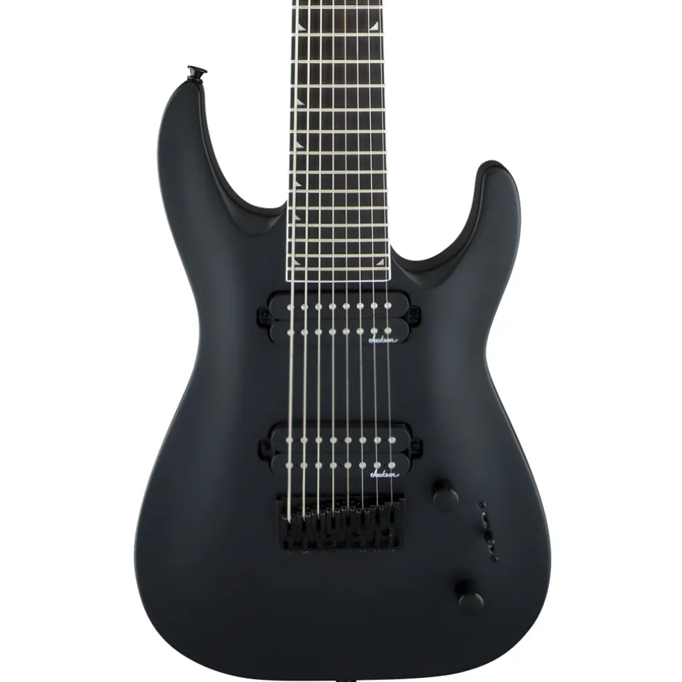 Jackson JS Series JS32-8 Dinky Arch Top DKA HT - Satin Black | Electric Guitars | 2910114568