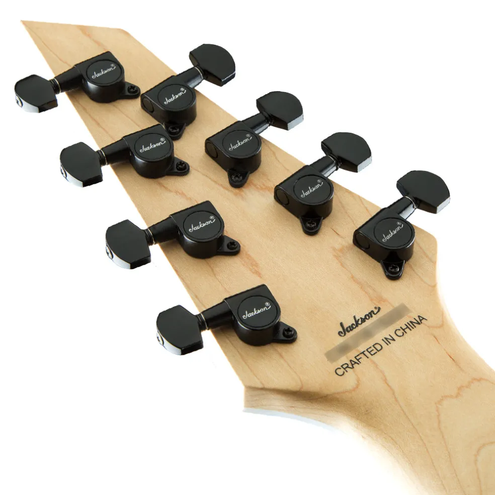 Jackson JS Series JS32-8 Dinky Arch Top DKA HT - Satin Black | Electric Guitars | 2910114568