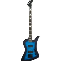 Jackson JS Series JS3Q Kelly Bird - Transparent Blue Burst | Bass Guitars | 2919093585