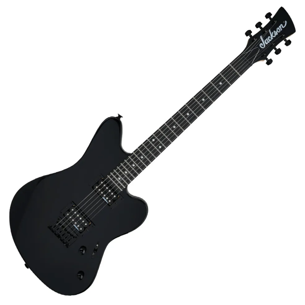 Jackson JS Series Surfcaster JS22 HT Electric Guitar Amaranth Fingerboard Gloss Black