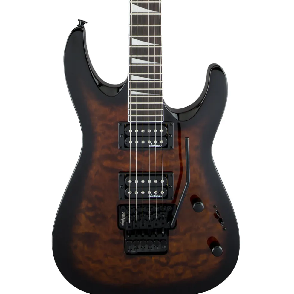 Jackson JS32Q DKA Dinky - Amaranth Fretboard - Dark Sunburst | Electric Guitars | 2910113510