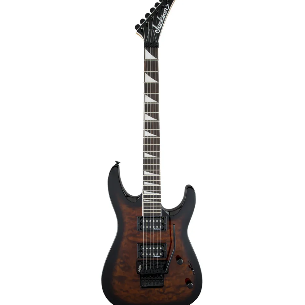 Jackson JS32Q DKA Dinky - Amaranth Fretboard - Dark Sunburst | Electric Guitars | 2910113510