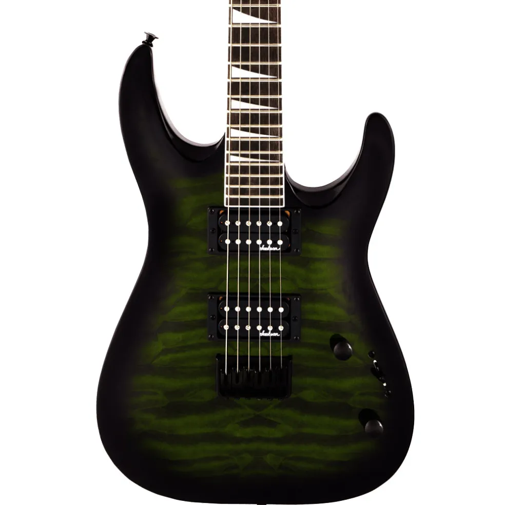 Jackson JS32Q DKA HT - Transparent Green Burst | Electric Guitars | 2918809587